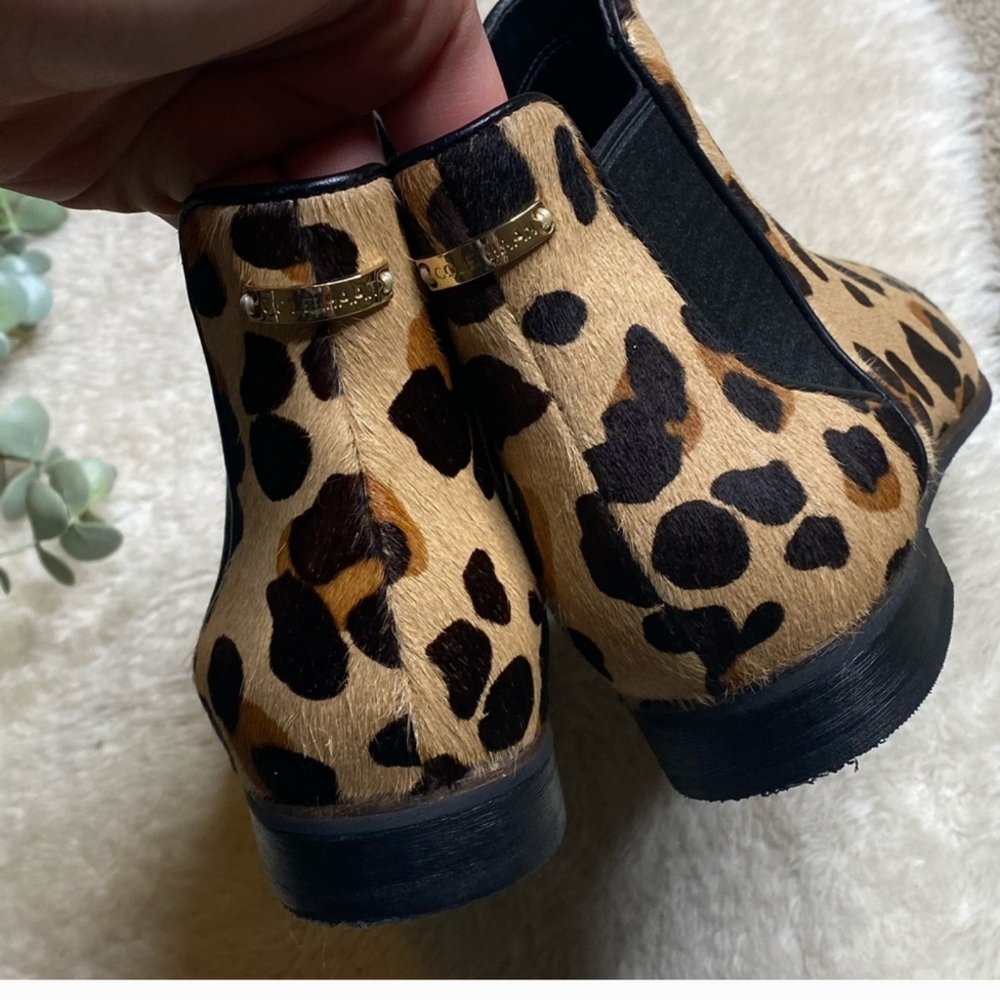Cole Haan New Print Calf Hair Cara Chelsea Boot
